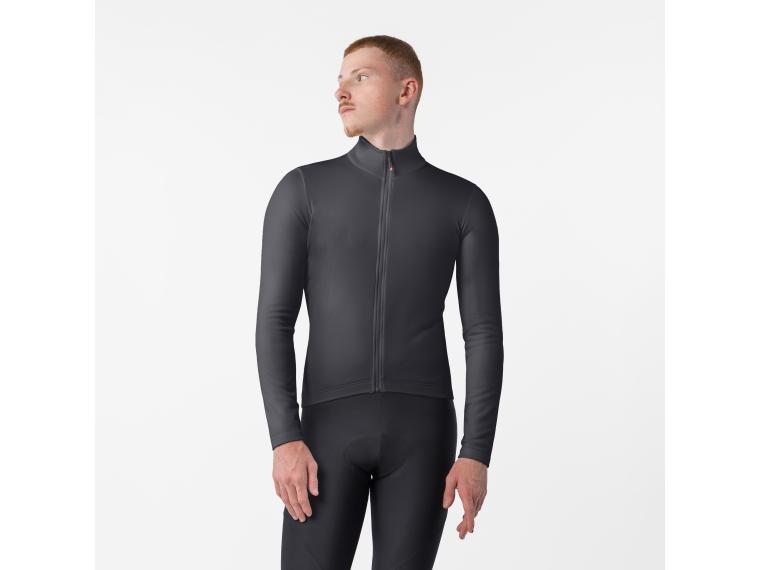 Castelli Competizione Thermal LS Jersey Black
