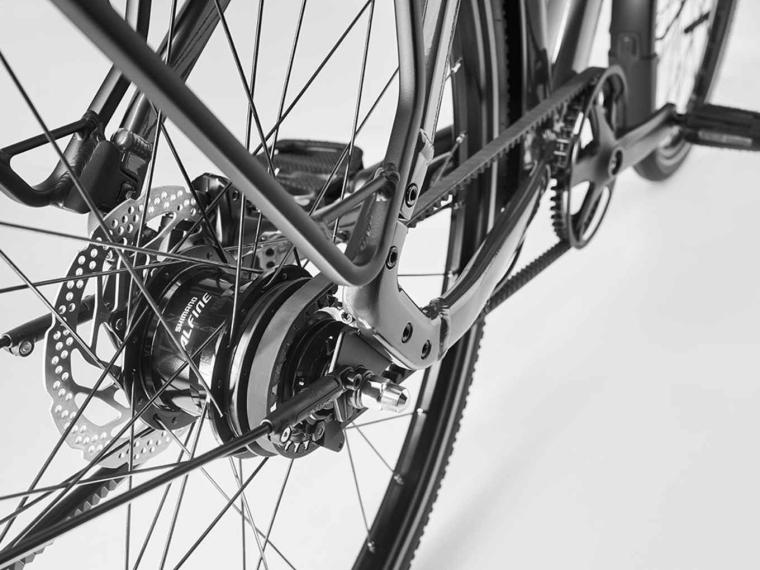 Diamant Mahon Style Pro Stadsfiets Heugrün Metallic