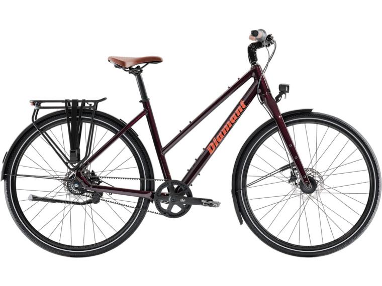 Diamant Mahon Style Plus Stadsfiets Mitternachtsblau Metallic