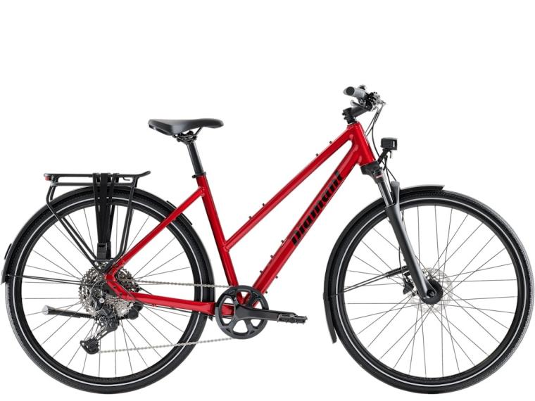 Vélo Hybride Diamant Mahon Trip Plus Unisex / Rouge
