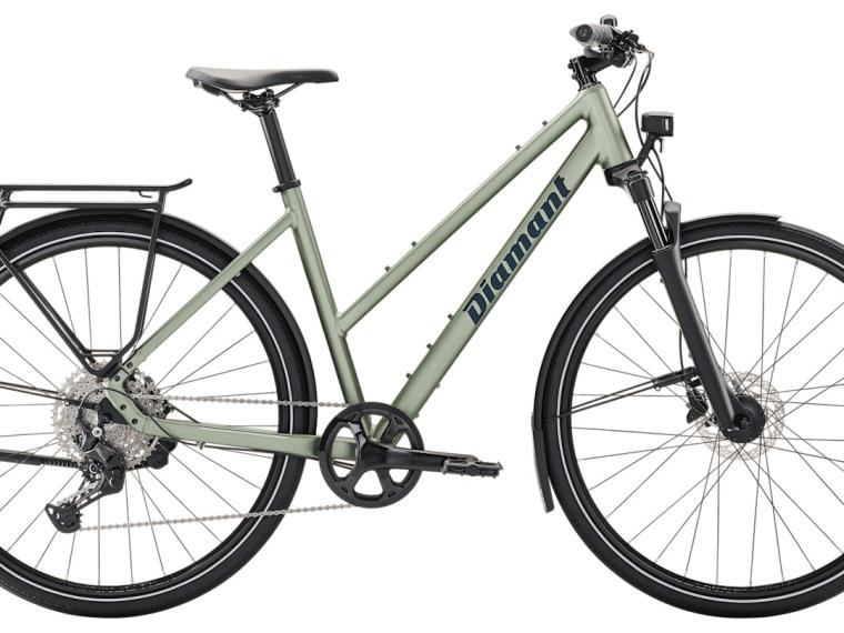 Vélo Hybride Diamant Mahon Trip Plus Vert / Unisex