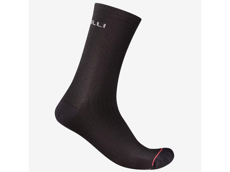 Calcetines Castelli Bandito 2 Merino 18 Negro