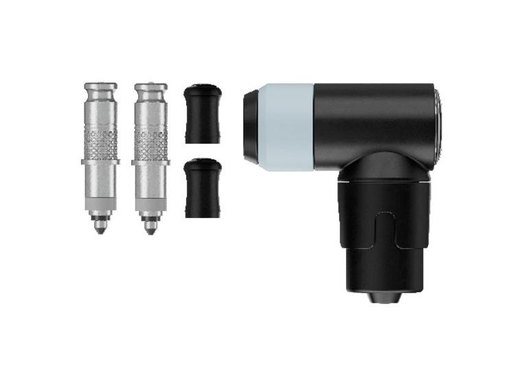 Kit de conversion Schwalbe SCV Tête de pompe Schwalbe Clik Valve / DV (Dunlop)