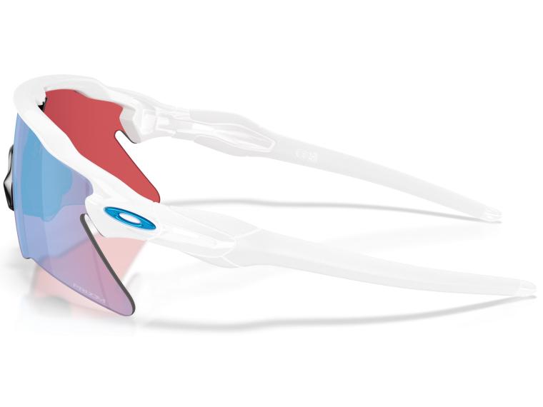 Oakley Radar EV Heater Prizm Snow Sapphire Fietsbril Polished White