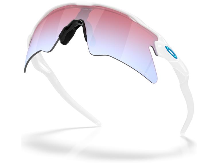 Oakley Radar EV Heater Prizm Snow Sapphire Fietsbril Polished White