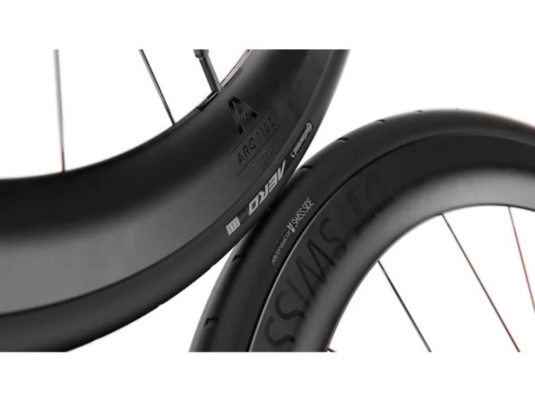 Roues Vélo Route DT Swiss ARC 1100 Black Edition 55 WTS