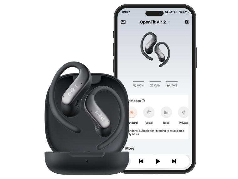 Shokz OpenFit Air 2 Noir