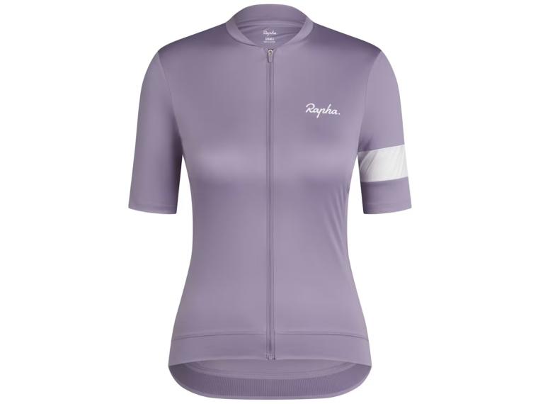 Rapha Core W Cycling Jersey Blue/White Stripe