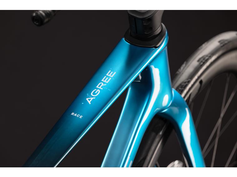 Cube Agree C:62 Race Chromeblue´n´Liquidblue