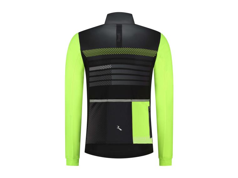 Rogelli Stryde Jersey Black/Grey/Fluor