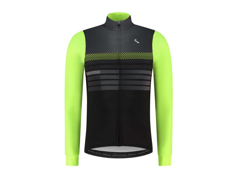 Rogelli Stryde Jersey Black/Grey/Fluor