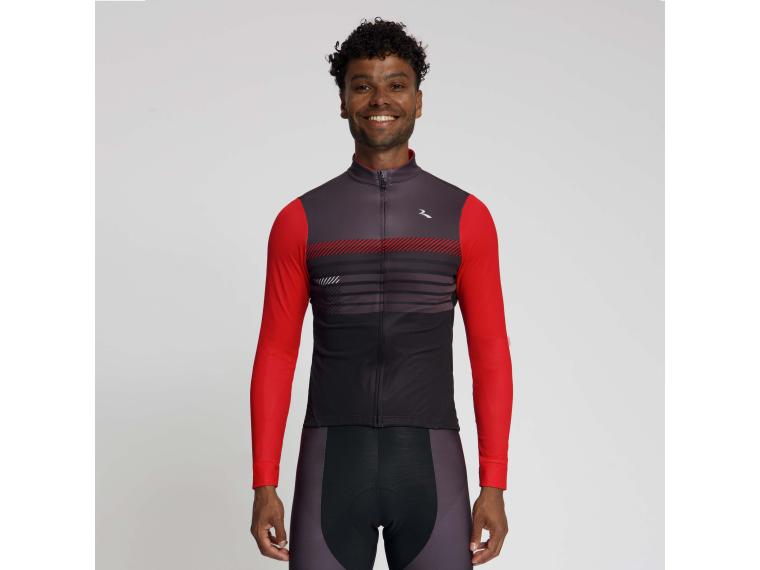 Rogelli Stryde Jersey Black/Grey/Fluor