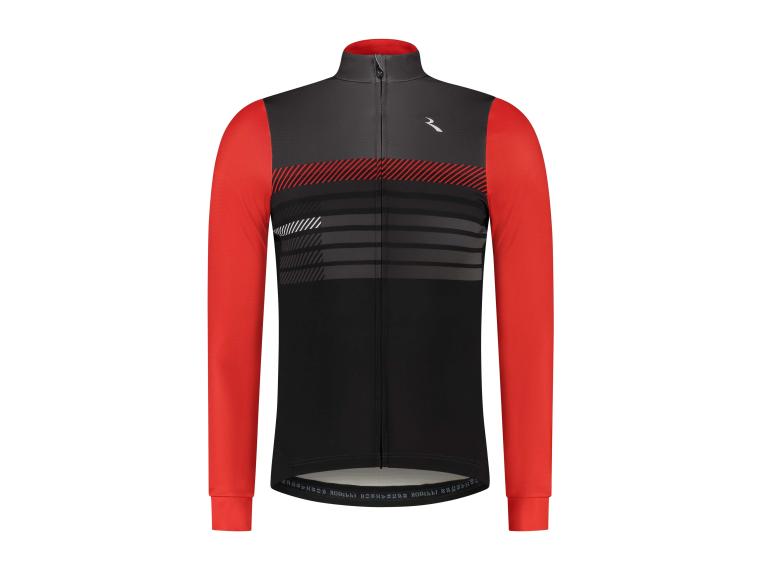 Rogelli Stryde Jersey Black/Grey/Fluor