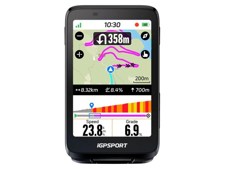 IGPSPORT BiNavi Sans protection d'écran / Sans coque en silicone