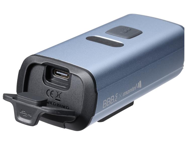 BBB Cycling StrikeDuo 1300i Mantel Edition Koplamp Lichtblauw