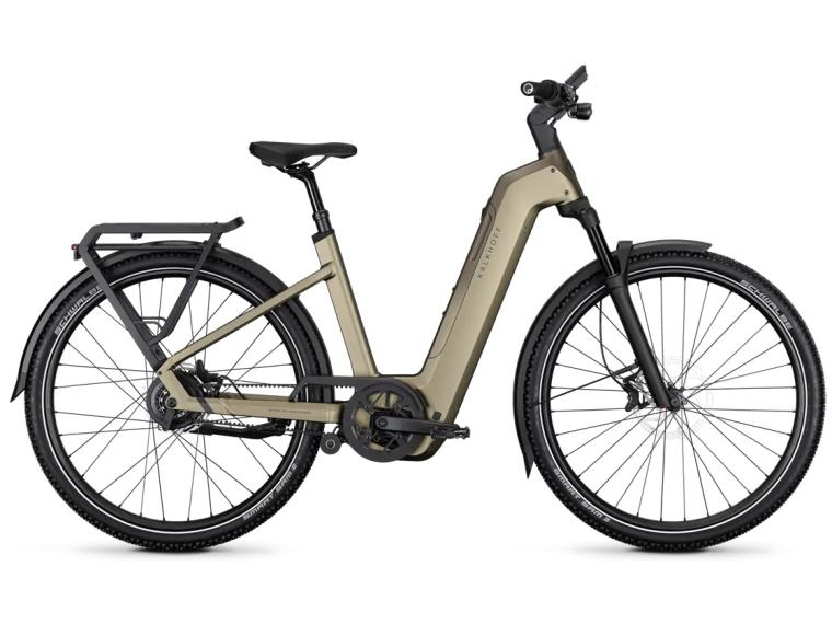 Kalkhoff Entice 5+ Advance Belt Elektrische Fiets Dames / Bruin
