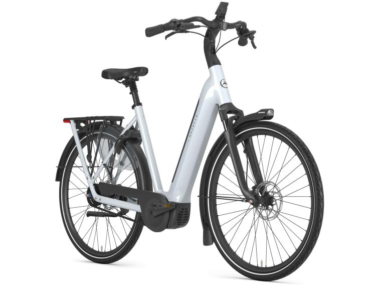 Gazelle Grenoble C5+ Elektrische Fiets Wit / Dames