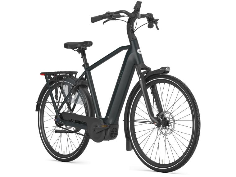 Gazelle Grenoble C5+ Elektrische Fiets Grijs / Heren