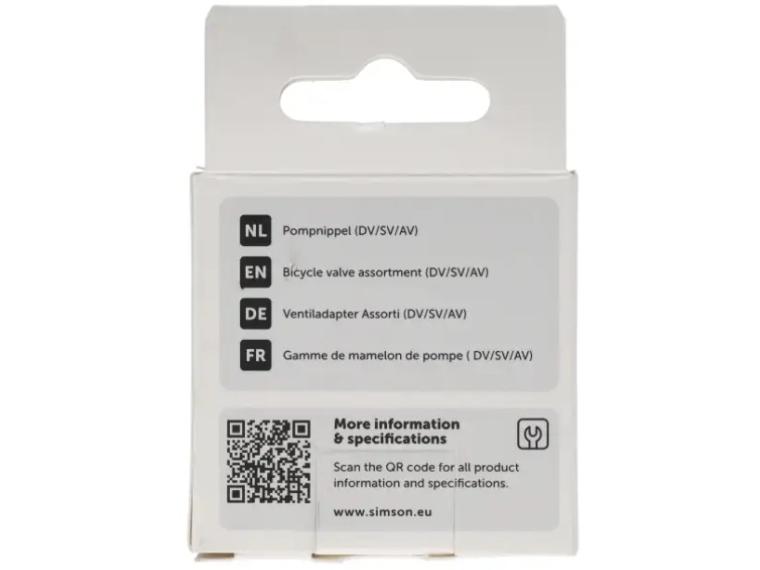 Simson Pompnippel assortiment 3-delig