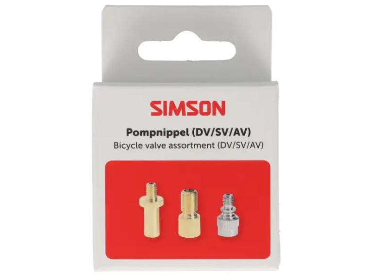 Simson Pompnippel assortiment 3-delig