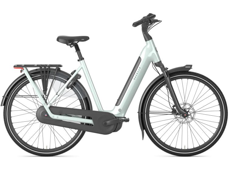 Vélo de Ville Électrique Gazelle Grenoble C8 Femme / Vert