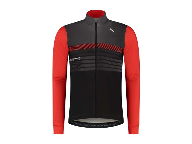 Rogelli Stryde Winter Jacket Black/Grey/Fluor
