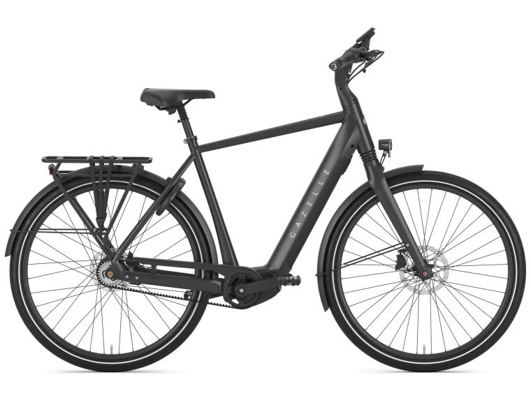 Gazelle Chamonix C5 HMS Elektrische Fiets Zwart / Heren
