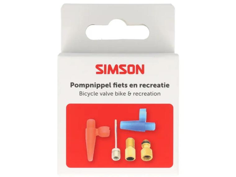 Simson Pompnippel assortiment 5-delig