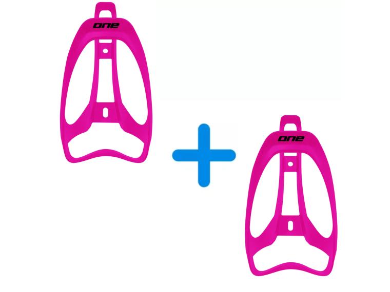 Portaborraccia One 40 Bottle Cage 2 pezzi / Viola