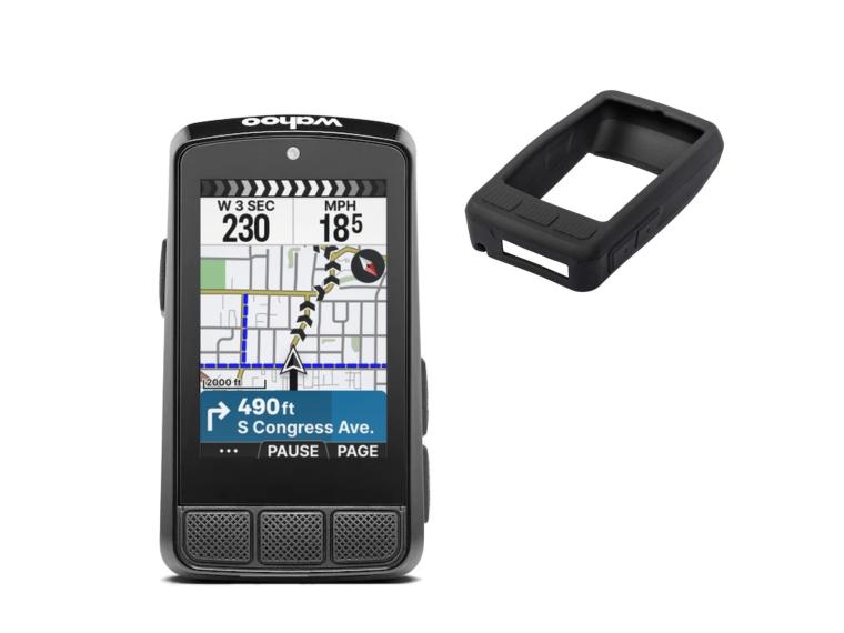 Wahoo ELEMNT Bolt 3 Uden skærmbeskyttelse / Ingen pulsmåler / Med silikonecover