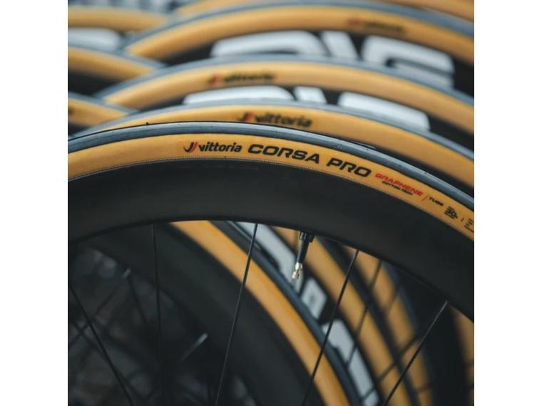 Cubierta Vittoria Corsa Pro + Latex Binnenband
