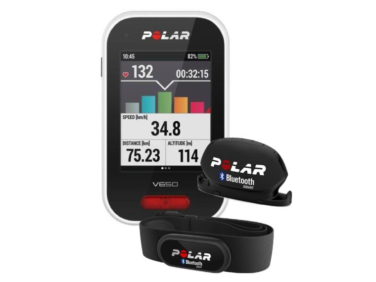 Opheldering Maaltijd intern Polar V650 HR CAD GPS incl. Cadans en Hartslagband Fietsnavigatie kopen? -  Mantel