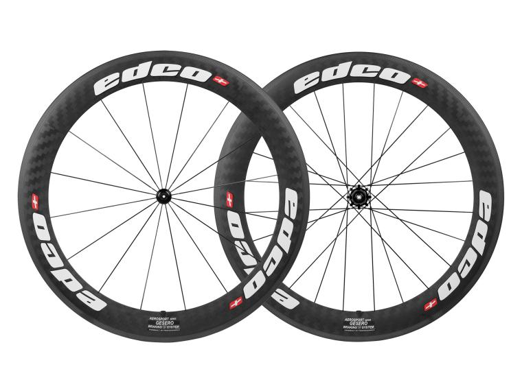 Edco AeroSport Gesero 65CTR Rennrad Laufräder Weiß