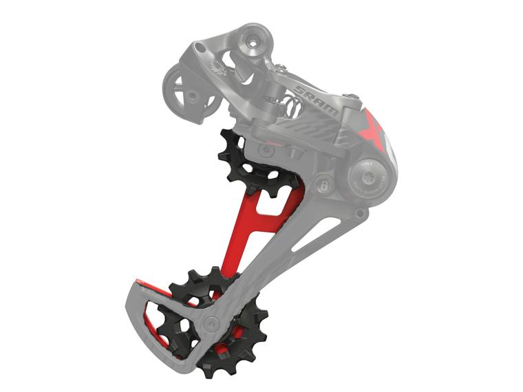 SRAM X01 Eagle 1x12-speed Derailleur cage Red