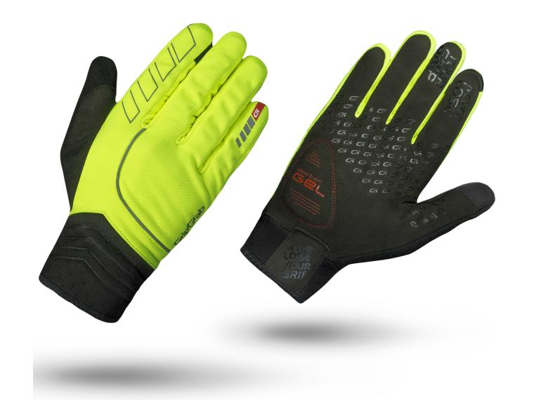 GripGrab Hurricane Cycling Gloves Yellow