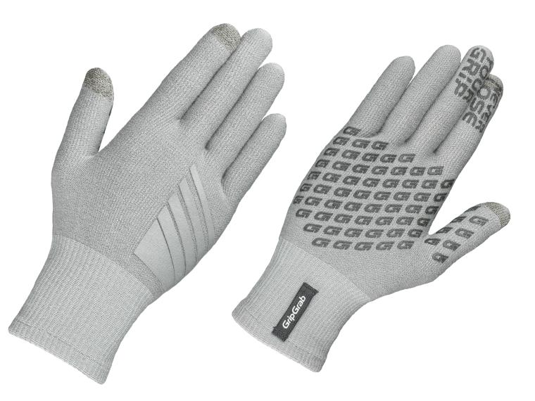 GripGrab Primavera Merino Cycling Gloves Grey