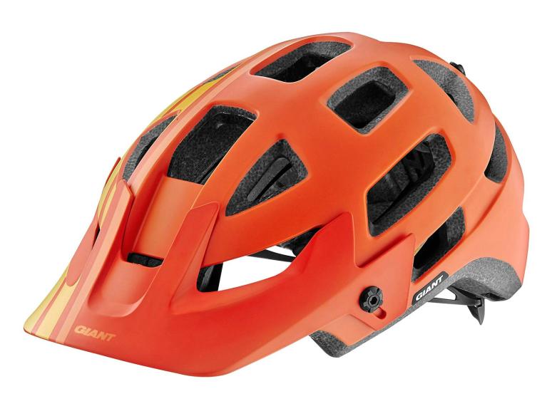 Giant Rail MTB Helmet Orange