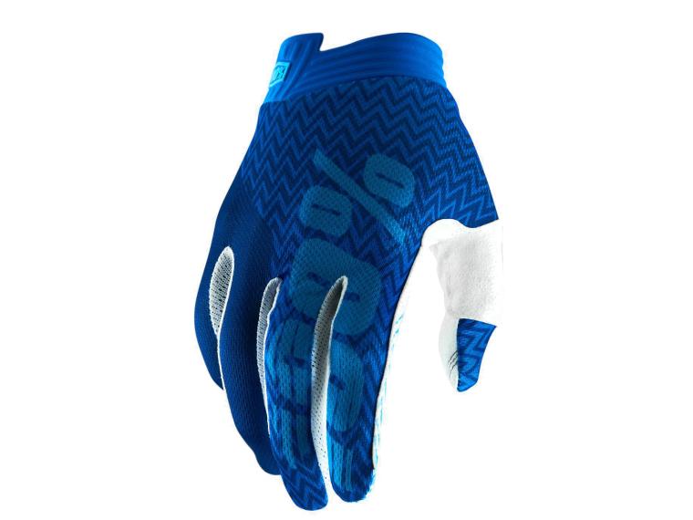 100% iTrack Cycling Gloves Blue