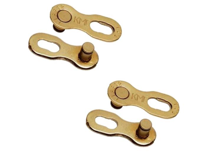 KMC Missing Link 10R (re-usable) 10 Speed Chain Link Gold