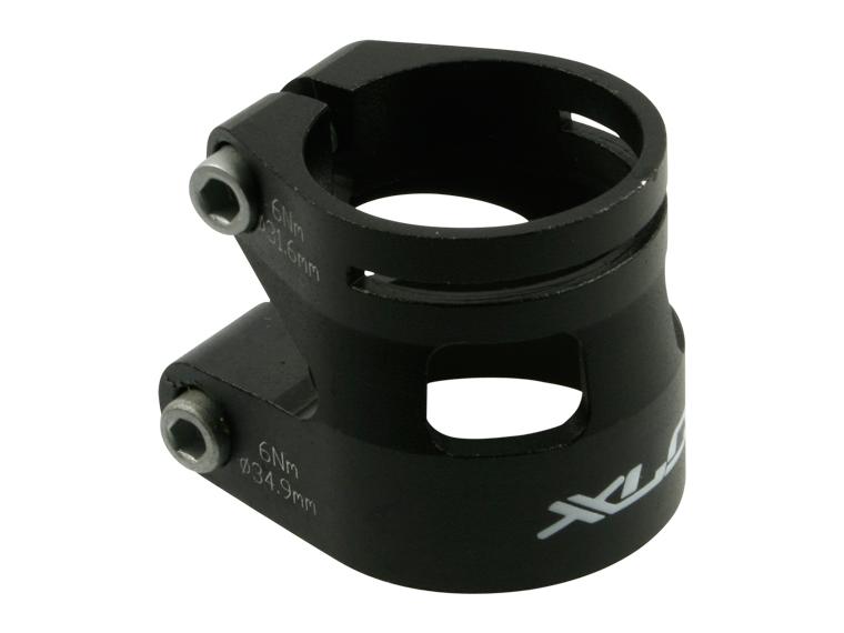 XLC Unisexs PC-B04 Seatpost Clamp Ring One size Black 