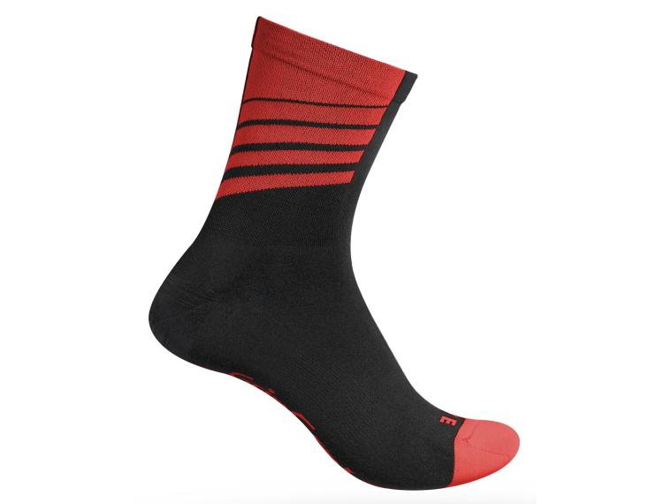 GripGrab Racing Stripes Cycling Socks 1 pair / Red