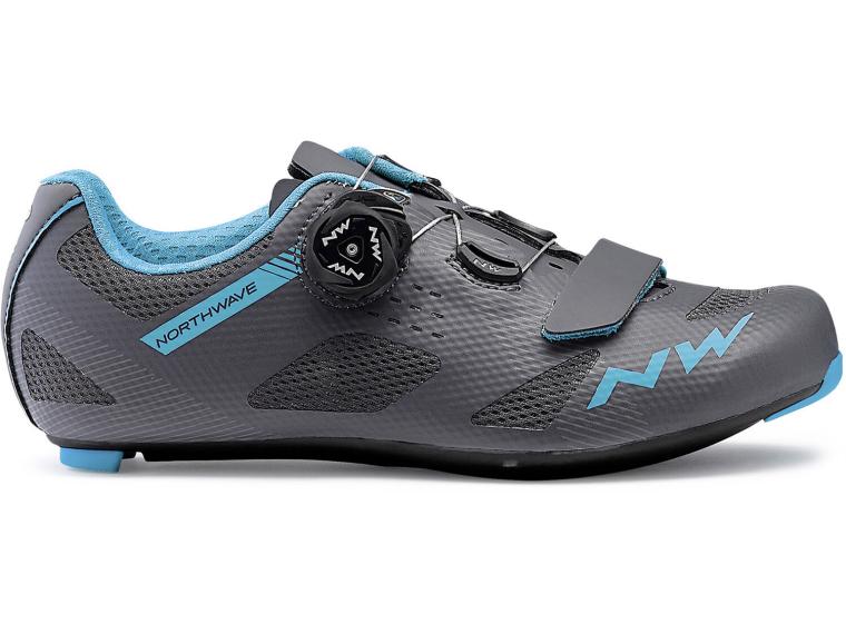 Northwave Storm Woman Women Road Cycling Shoes  Grey