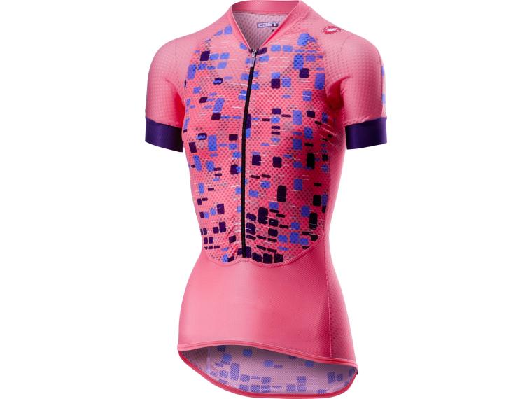 Castelli Climber's W Fietsshirt Roze