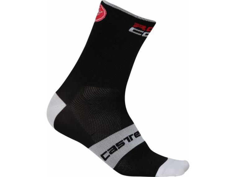 Castelli Rosso Corsa 6 Cycling Socks 1 pair / Black