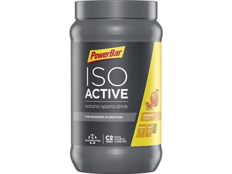 PowerBar Isoactive Sportsdrik Appelsin / 600 gram