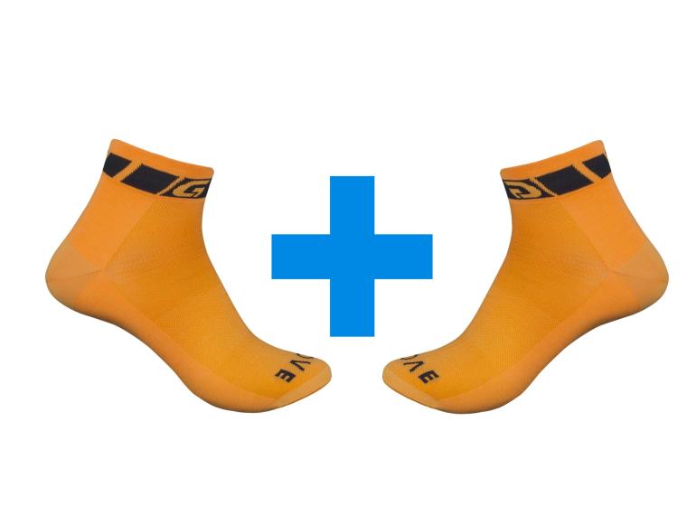 GripGrab Classic Low Cut Cycling Socks 2 pairs / Orange