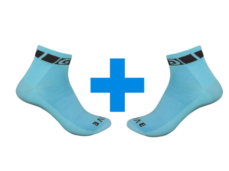 GripGrab Classic Low Cut Socken 2 Paar / Blau