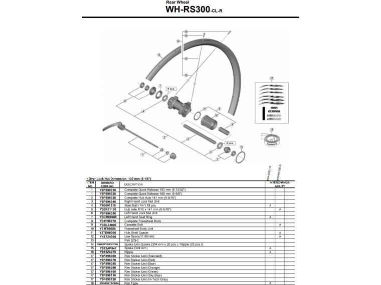 deelnemen toxiciteit stroom Shimano 105 WH-RS300 Road Bike Wheels - Mantel