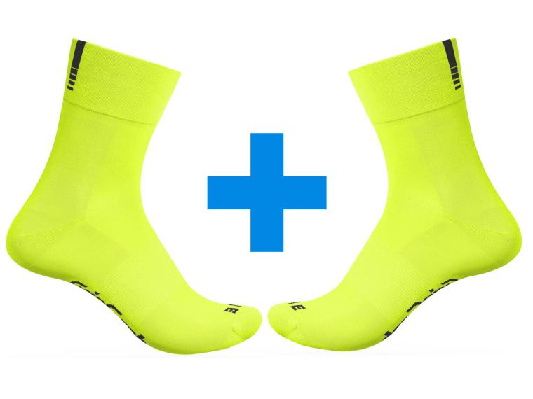 GripGrab Lightweight SL Cycling Socks 2 pairs / Yellow