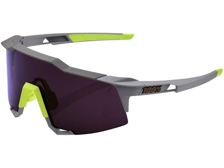100% Speedcraft Cycling Glasses Soft Tact Black